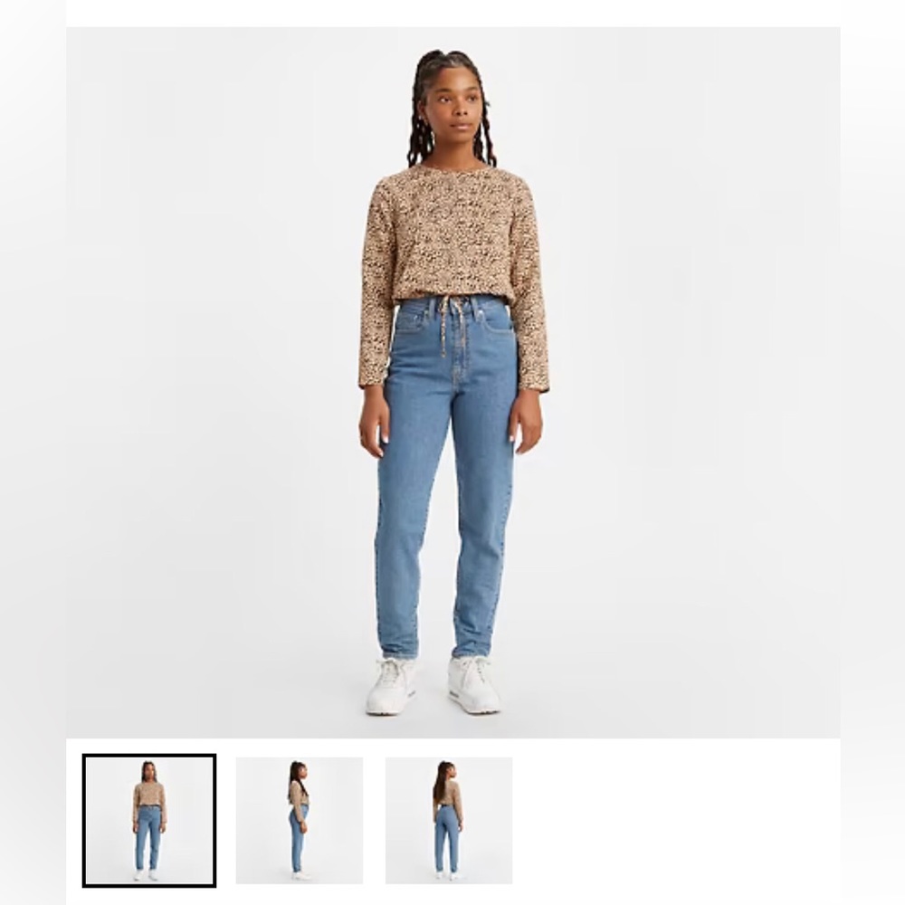 Levi’s High Waisted Taper jeans